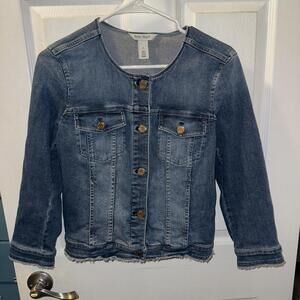 White House black market Jean jacket